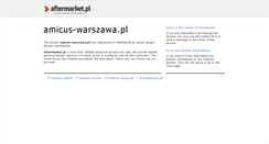 Desktop Screenshot of amicus-warszawa.pl
