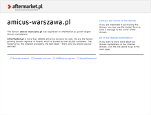 Tablet Screenshot of amicus-warszawa.pl